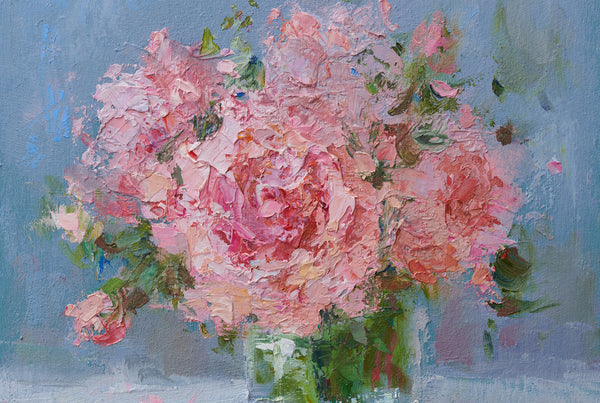 Original Oil Paintings: Flowers and Gardens - Oksana Fine Art and