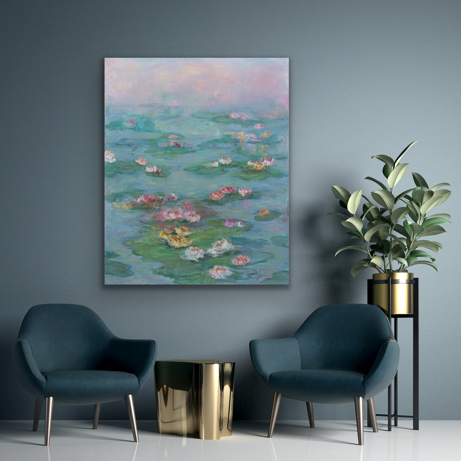 Sunrise over the Pond