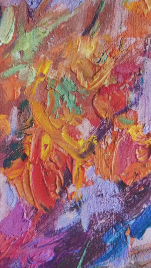 Lavender Dream, 53-inch Square Italian Silk Scarf