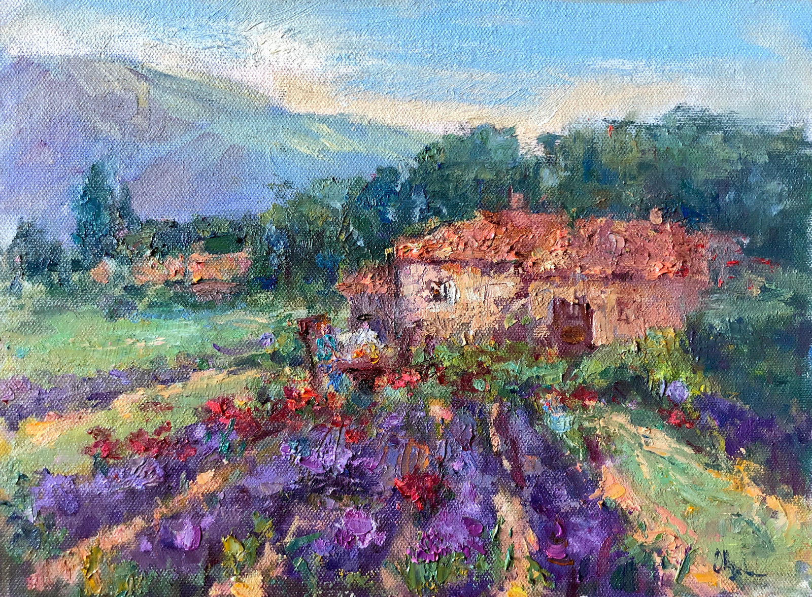 Lavender in Provence - SOLD