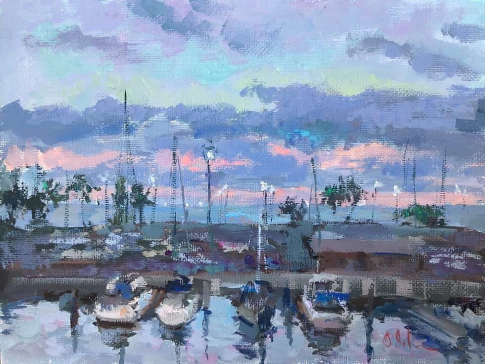 Twilight on the Island - SOLD