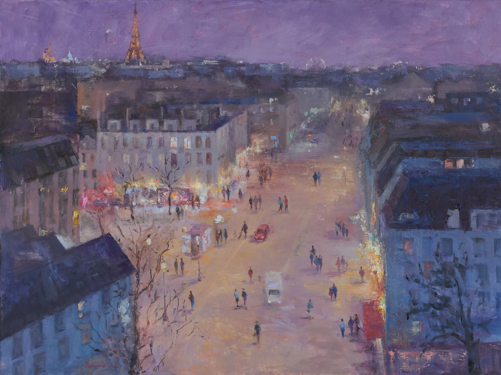 Out for the Evening - SOLD