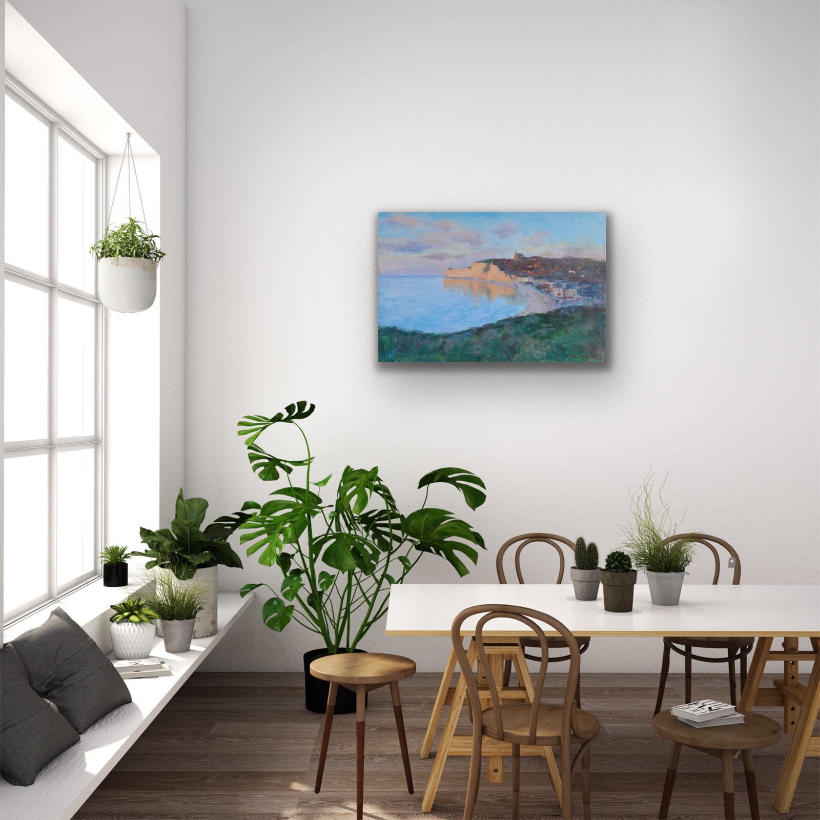 Sunset in Étretat - SOLD