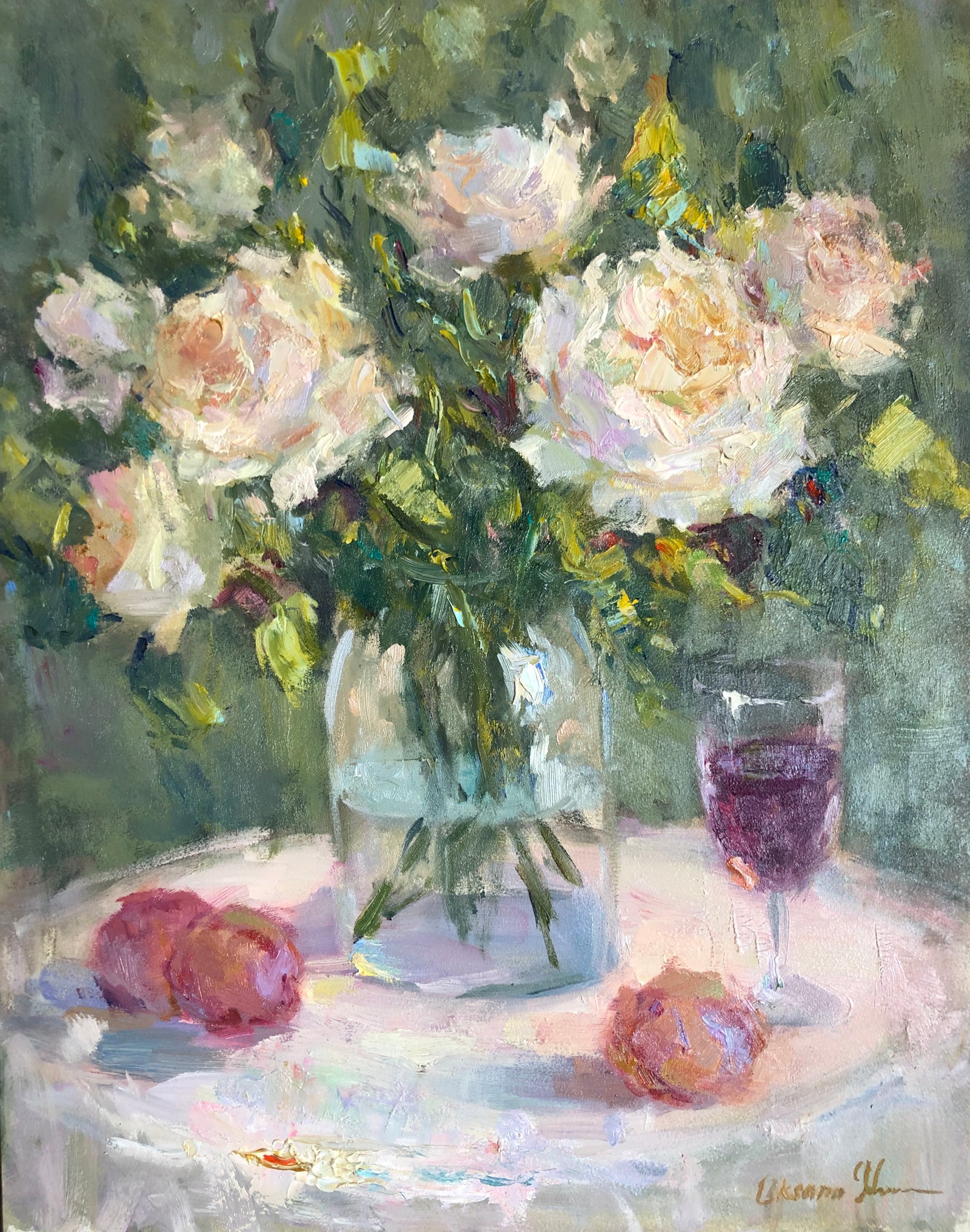White Roses - SOLD